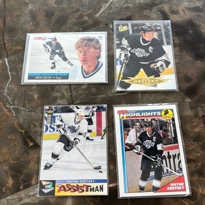 Wayne Gretzky Hockey Cards LA Kings